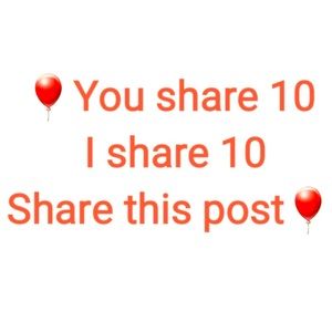 Share party, lets give each other some love✨❤️